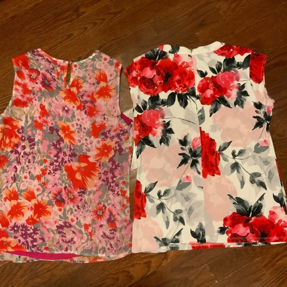 Karl Lagerfeld and Alfani fall colour sleeveless tops - Picture 4 of 9